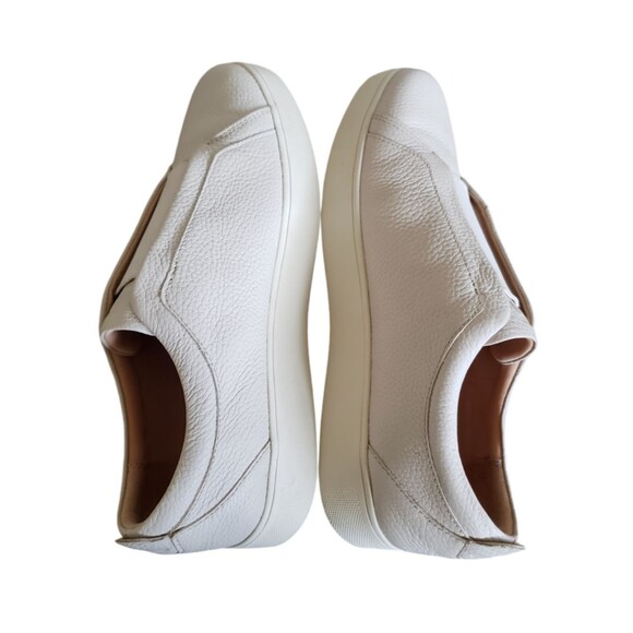 Fitflop Rally Shoes Women Sz 10 Beige Leather Slip On Athletic Walking Sneakers main image 0